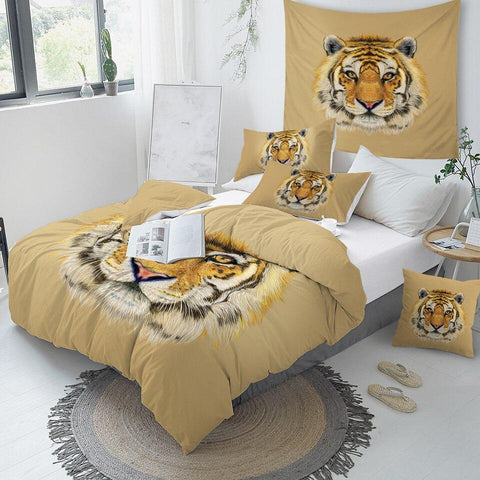 Image of 3D Tiger Baby Comforter Set - Beddingify
