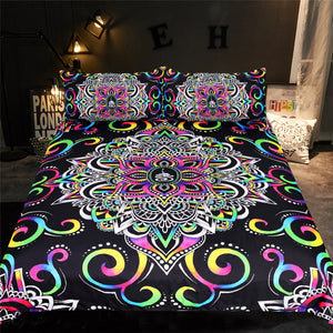 Harmony Magic Mandala Floral Bedding Set - Beddingify