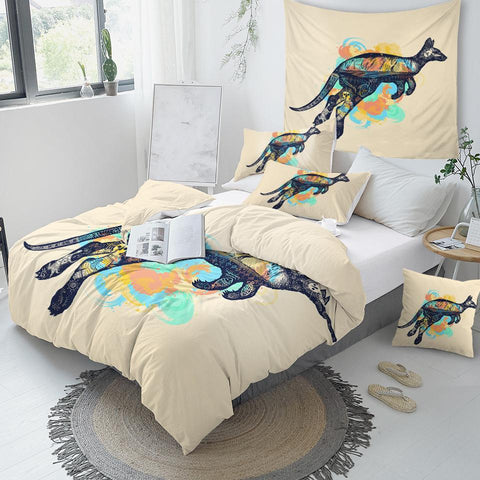 Image of Kangaroo Comforter Set - Beddingify