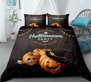 Halloween Party Bedding Set - Beddingify