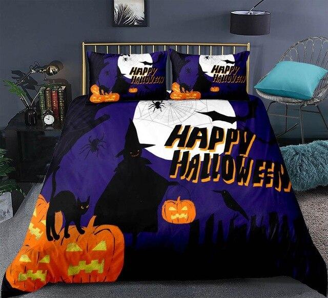 Cartoon Halloween Comforter Set - Beddingify