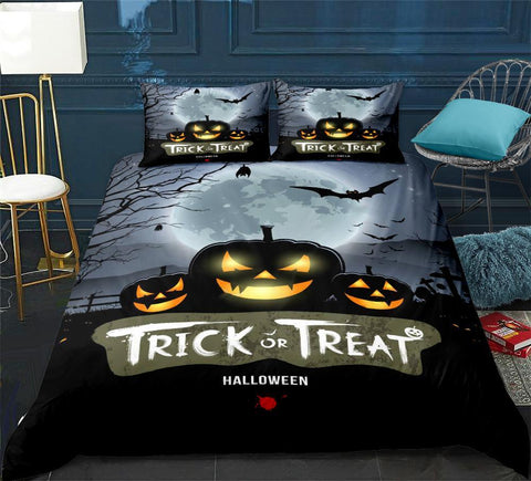 Image of Halloween Themed Comforter Set - Beddingify