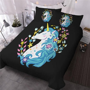 Cute Magical Unicorn Comforter Set - Beddingify