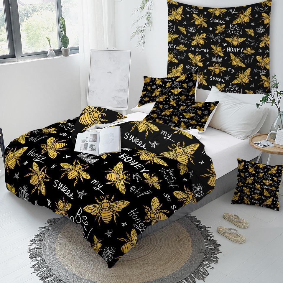 Honey Bee Comforter Set - Beddingify