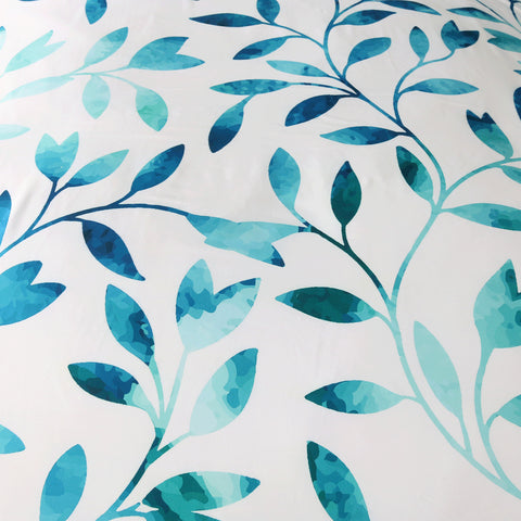 Image of Blue Leaf Bedding Set - Beddingify