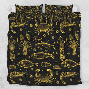 Golden Sea Animal Bedding Set - Beddingify