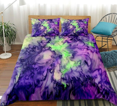 Image of Tie-dyed Splashing Bedding Set - Beddingify