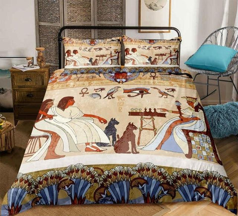 Image of Egyptian Style Comforter Set - Beddingify