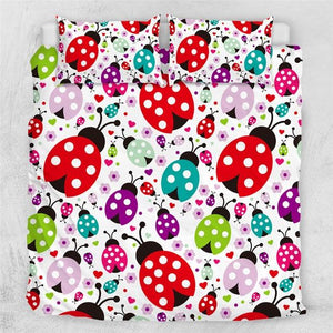 Ladybug Kids Comforter Set - Beddingify