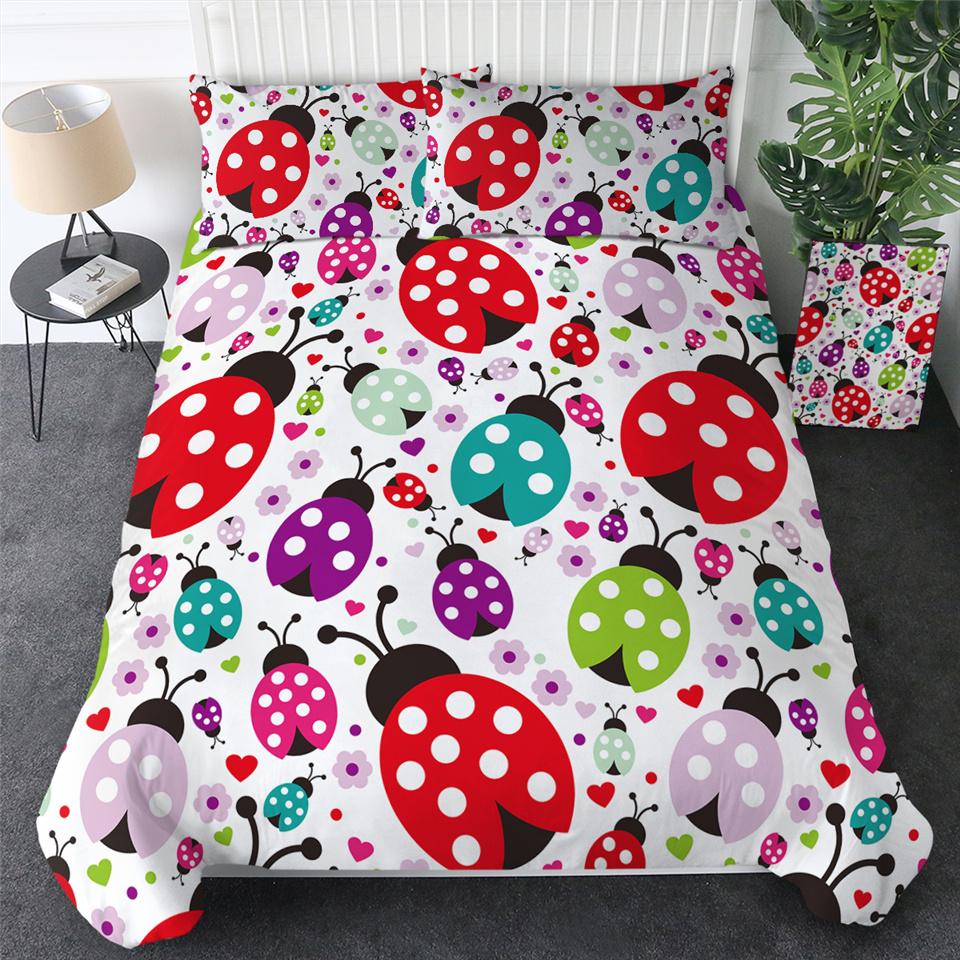 Ladybug Kids Comforter Set - Beddingify