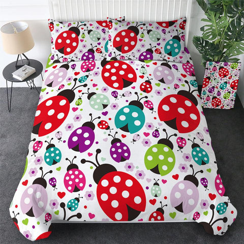 Image of Ladybug Kids Comforter Set - Beddingify