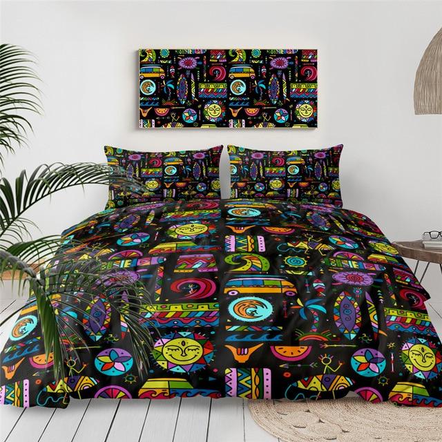 Tribal Surfing Comforter Set - Beddingify