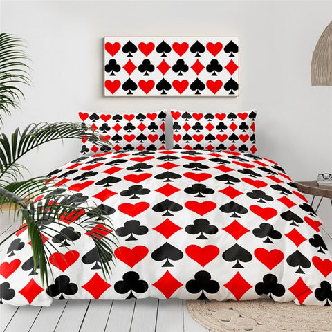 Image of Playing Card Bedding Set - Beddingify