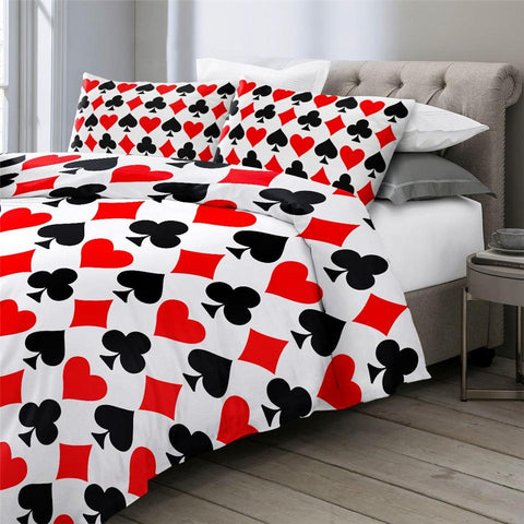 Image of Playing Card Comforter Set - Beddingify