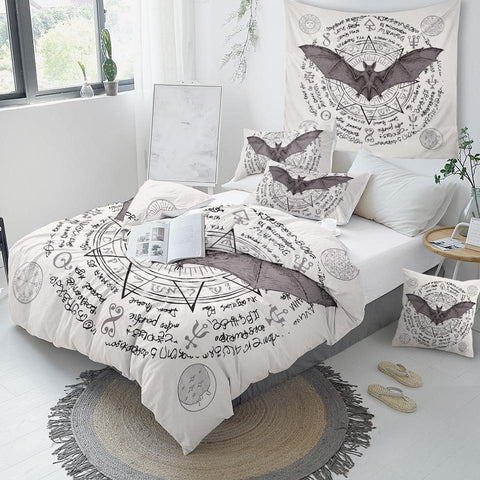 Image of Flying Vampire Comforter Set - Beddingify