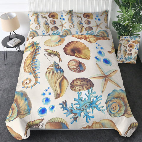 Image of Beach Animal Comforter Set - Beddingify
