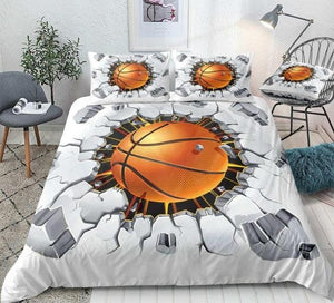 Ball Cracked Bricks Bedding Set - Beddingify