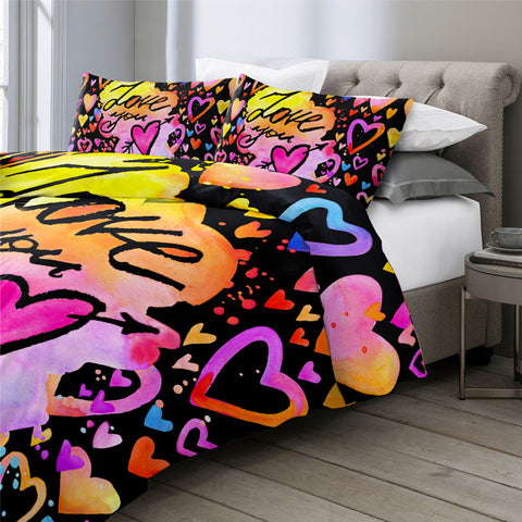 Image of Love You Bedding Set - Beddingify