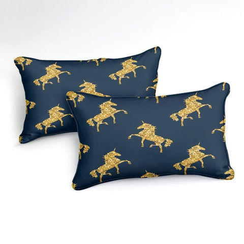 Image of Golden Unicorn Bedding Set - Beddingify