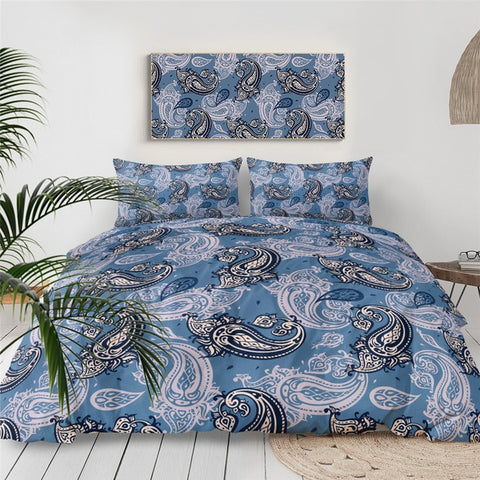 Image of Elegant Paisley Bedding Set - Beddingify