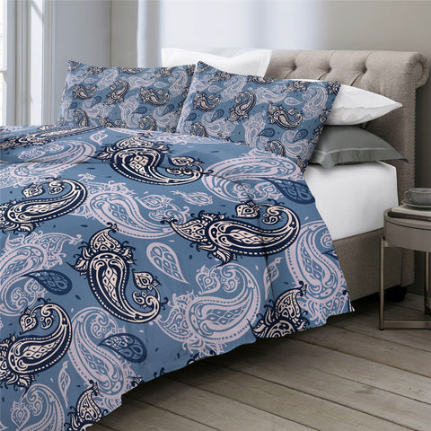 Image of Elegant Paisley Bedding Set - Beddingify