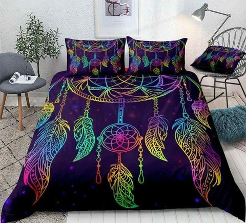 Image of Mandala Colorful DreamCatcher Bedding Set - Beddingify