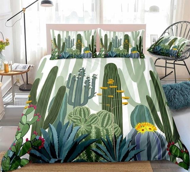 Cactus Forest Bedding Set - Beddingify