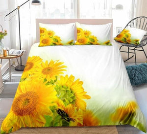 Beautiful Sunflowers Bedding Set - Beddingify