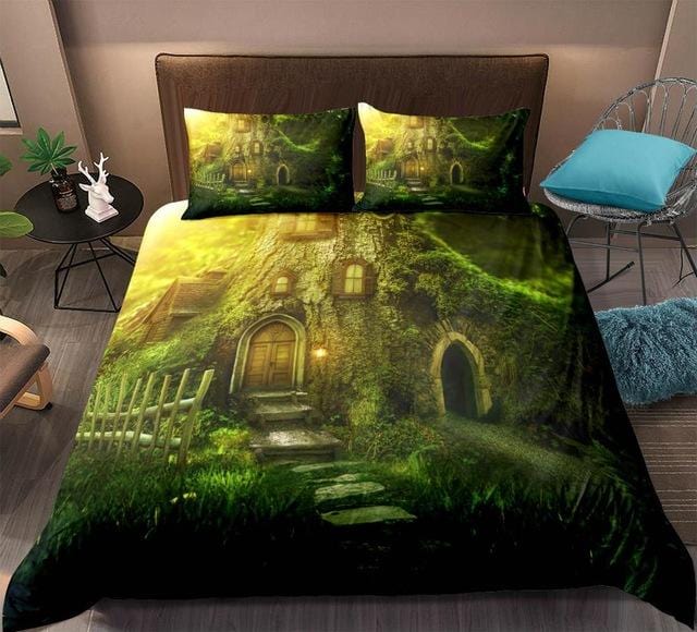3D Forest Dreamland Bedding Set - Beddingify