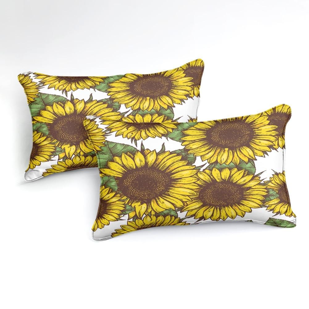 Hippie Sunflowers Bedding Set - Beddingify