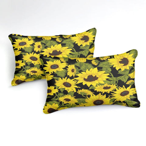 Image of Retro Sunflower Bedding Set - Beddingify