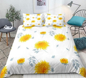 Boho Sunflower Bedding Set - Beddingify