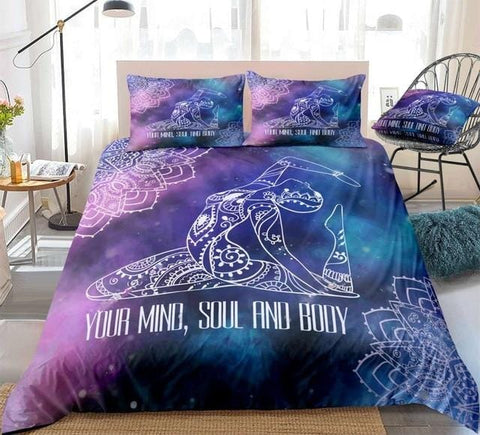 Image of Mandala Starry Sky Bohemian Bedding Set - Beddingify