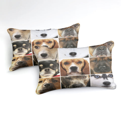 Image of Collage of Dog Bedding Set - Beddingify