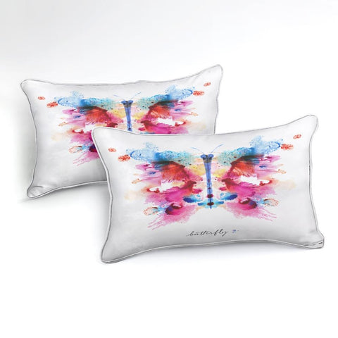 Image of Colored Butterfly Bedding Set - Beddingify