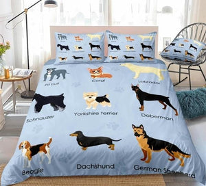 Different Puppy Bedding Set - Beddingify