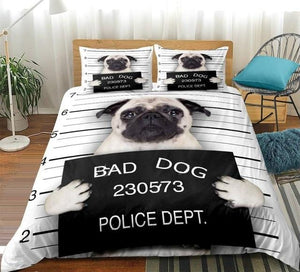 Set Pug Bedding Set - Beddingify