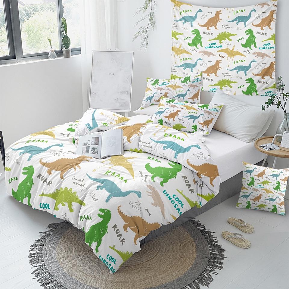 Jurassic Dinosaurs Comforter Set - Beddingify