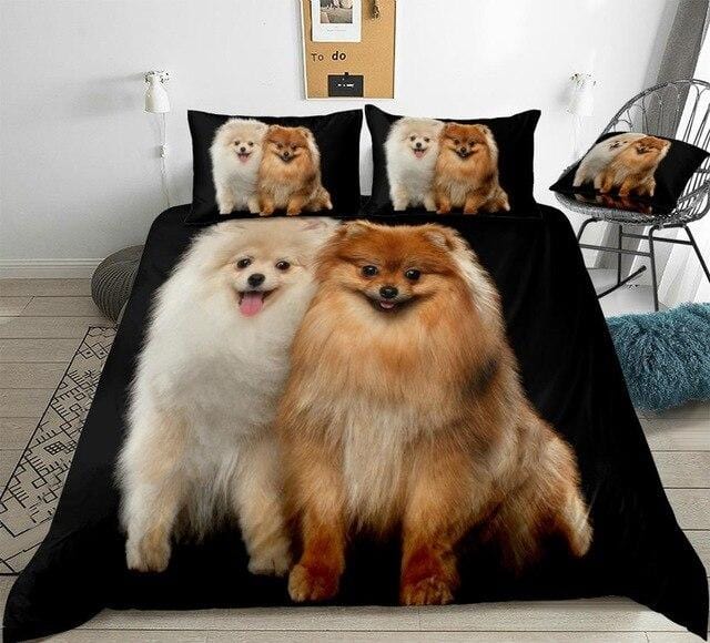 3D Cute Dog Bedding Set - Beddingify