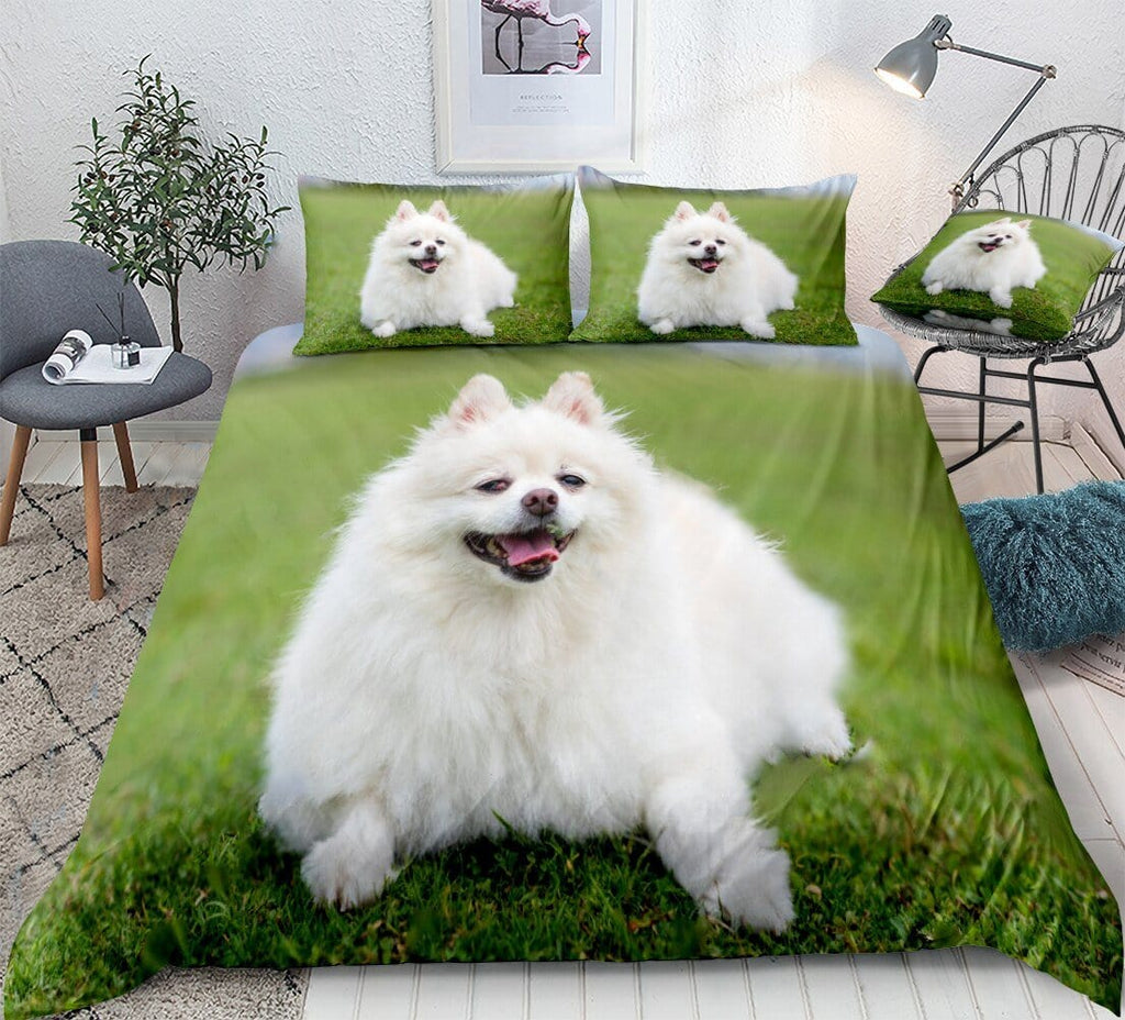 3D Cute Dog Bedding Set - Beddingify