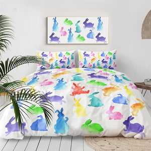 Rabbit Comforter Set for Kids - Beddingify