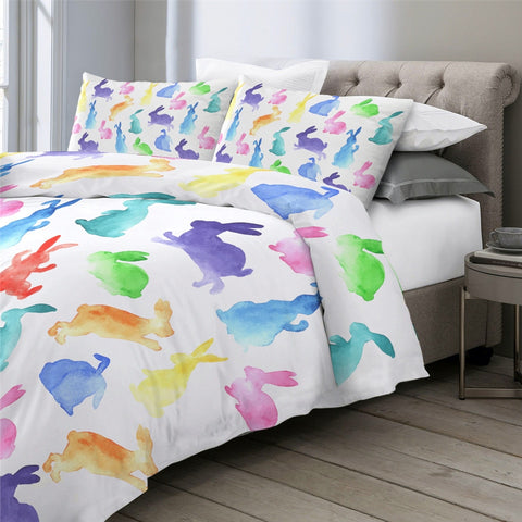 Image of Rabbit Bedding Set for Kids - Beddingify