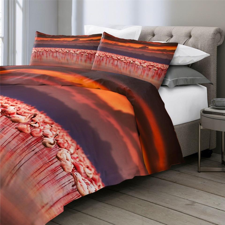 Flamingos Comforter Set - Beddingify