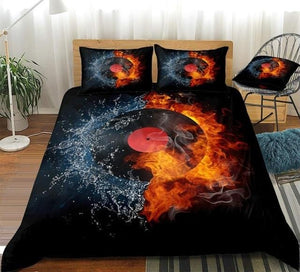 Record on Fire Water Bedding Set - Beddingify