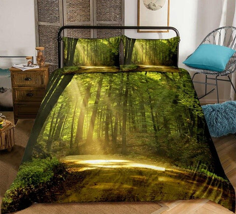 Image of Forest Dreamland 3D Bedding Set - Beddingify