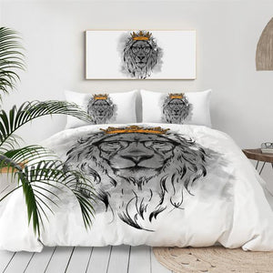Crowned Lion Comforter Set - Beddingify