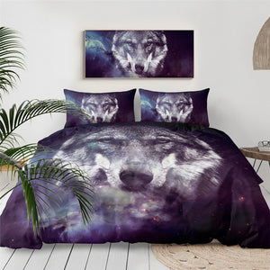 3D Wolf Bedding Set - Beddingify