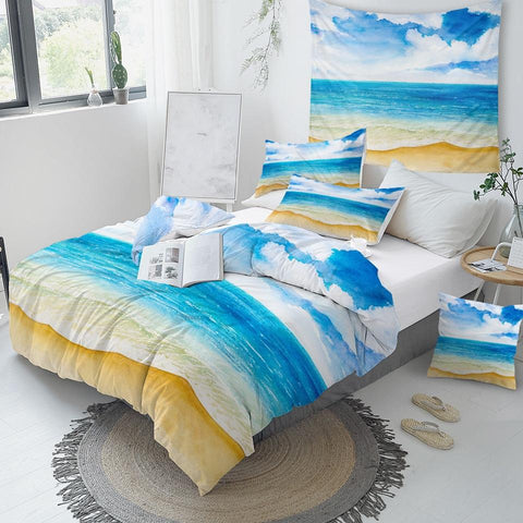 Image of Coastal Comforter Set - Beddingify