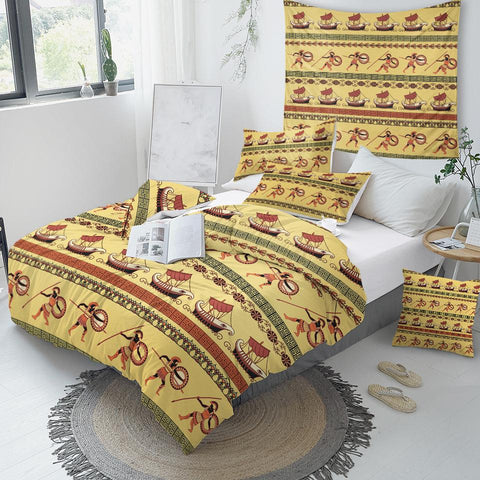 Image of African Pattern Comforter Set - Beddingify