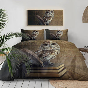 Smart Owl Comforter Set - Beddingify